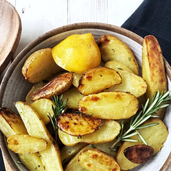 Lemon Rosemary Roasted Potatoes
