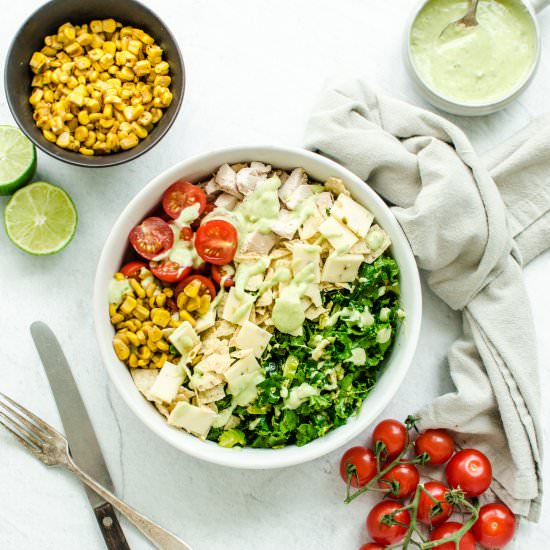 Chopped Mexican Kale Salad