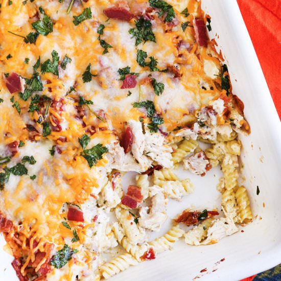 Chicken Bacon Ranch Casserole