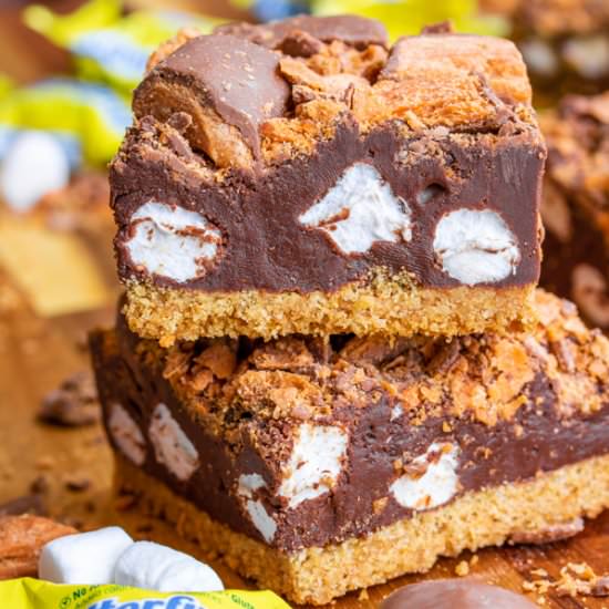 Butterfinger S’mores Bars