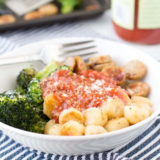 Gnocchi and Chicken Sausage