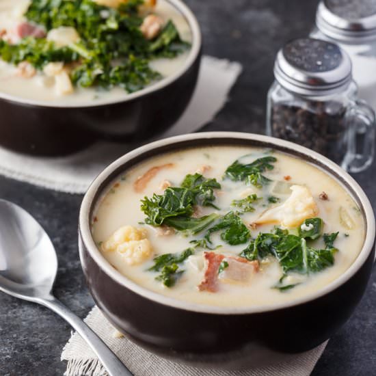 Keto Zuppa Toscana