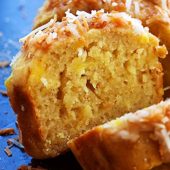 Pina Colada Quick Bread