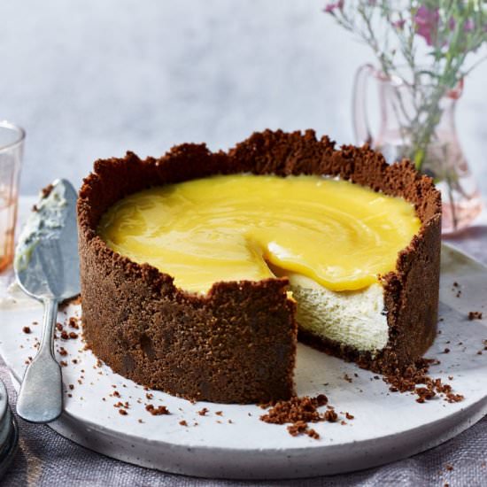 White chocolate Cheesecake