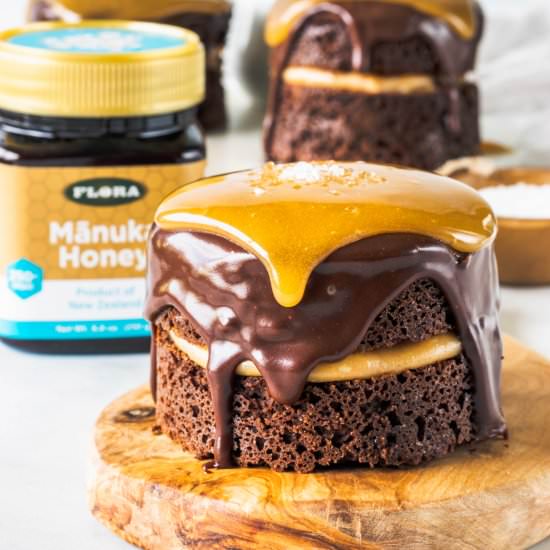 Paleo Honey Chocolate Cake