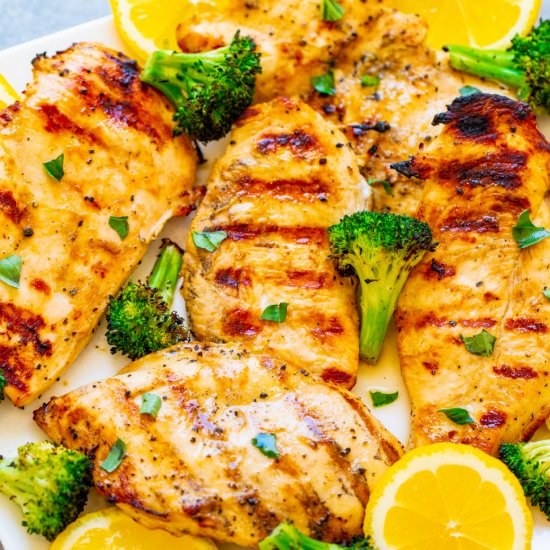 Grilled Lemon Chicken