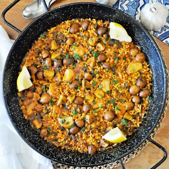 Spanish Vegan Paella