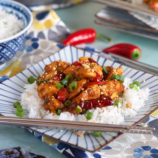 Easy Szechuan Chicken Stir Fry