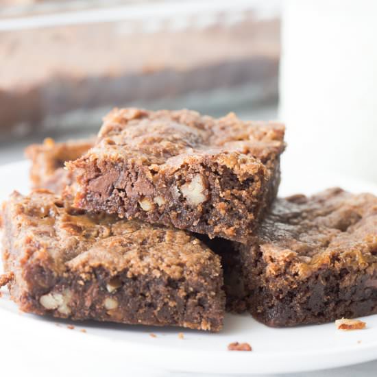 Mom’s Killer Caramel Brownies