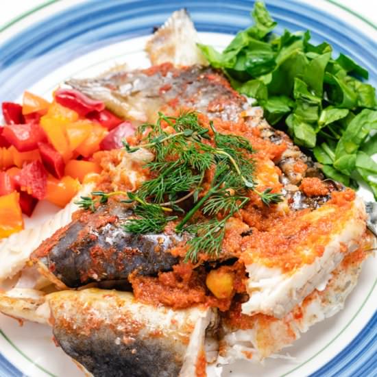 Low Carb Oven Baked Catfish