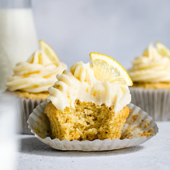 Gluten-Free Lemon Cupcakes