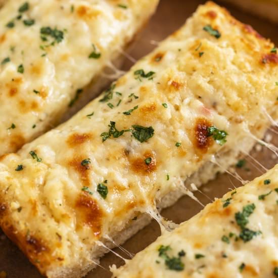 Cheesy Homemade Garlic Bread