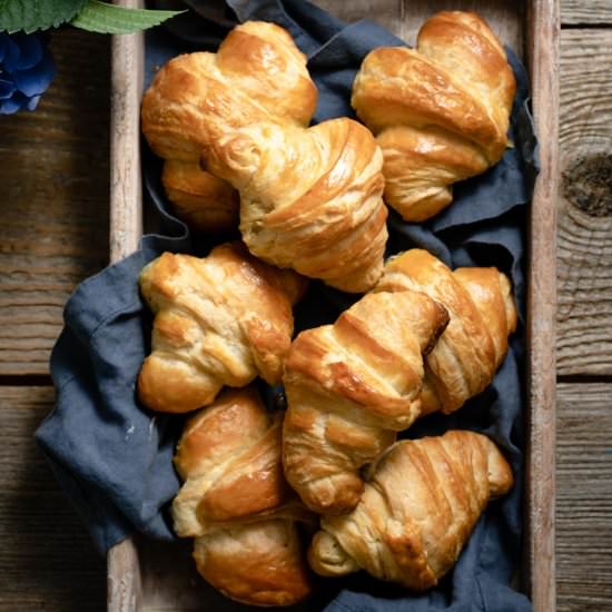 Homemade French Croissants