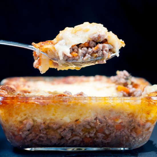 Cheddar Topped Shepherd’s Pie