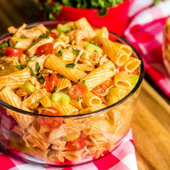BUFFALO CHICKEN PASTA SALAD