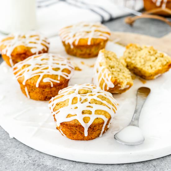 Easy Eggless Banana Bread Muffins