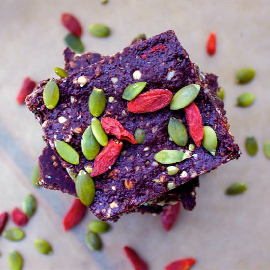 Superfood No-Bake Cake (vegan + gf)