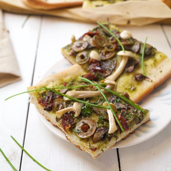 Mushroom Pizza