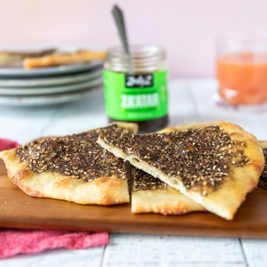 Mediterranean Za’atar Pizza