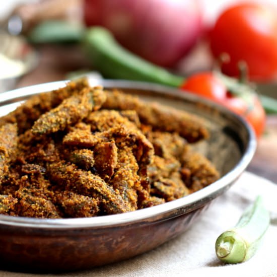 Spicy Bhindi Masala