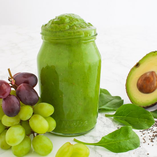 Grapes and Avocado Smoothie
