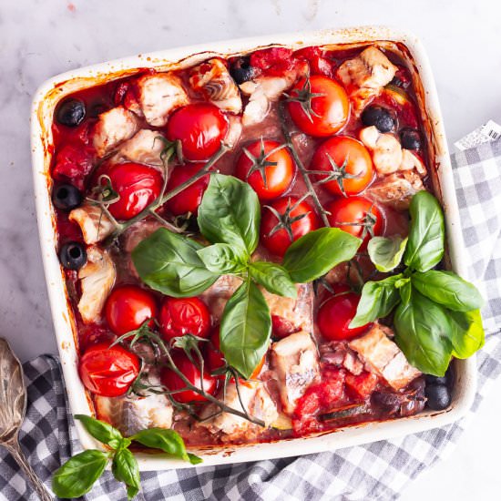 Fish and Vegetable Bake