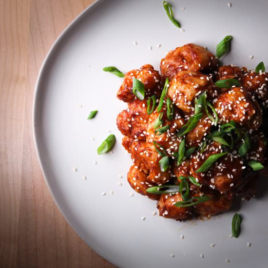 Gochujang Cauliflower Wings