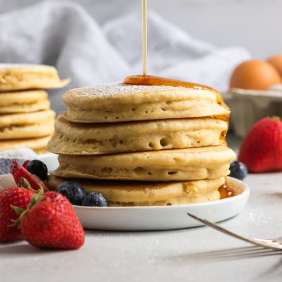 Dairy Free Buttermilk Pancakes