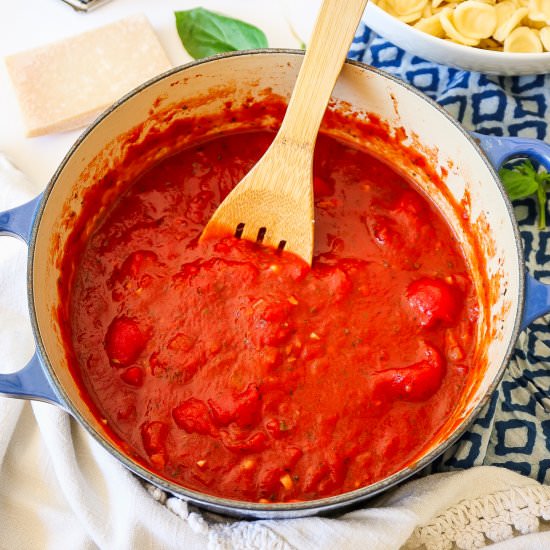 Easy Marinara Sauce Recipe