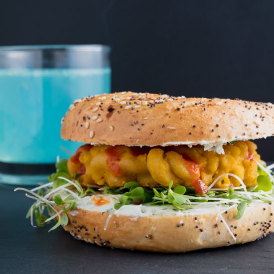Vegan Mac n Cheese Donuts