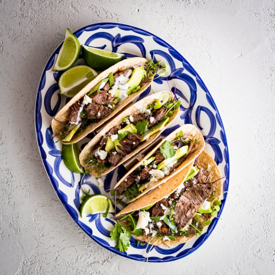 Skirt Steak Tacos Recipe