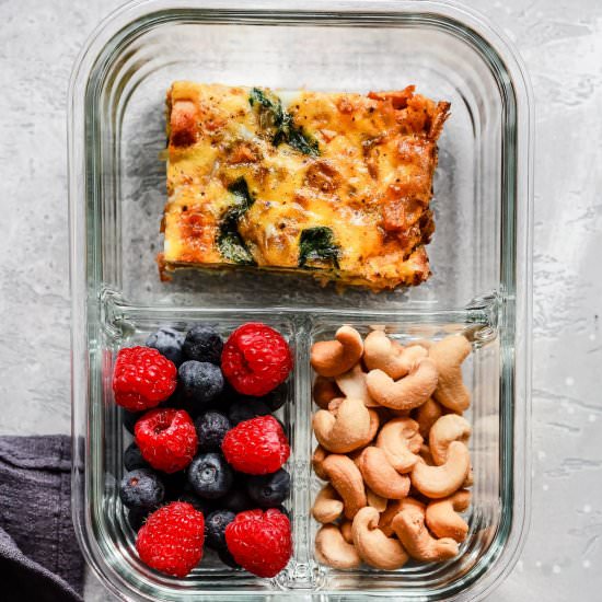 Healthy Breakfast Meal Prep Bowls