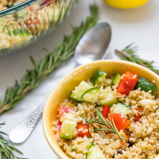Instant Pot Lemon Quinoa Salad