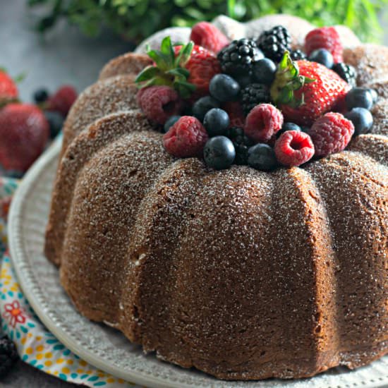 Cream Cheese Pound Cake