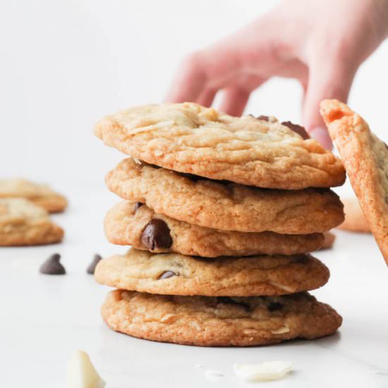 Coconut Chocolate Chip Cookies