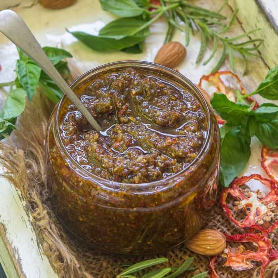 Sun Dried Tomato Pesto