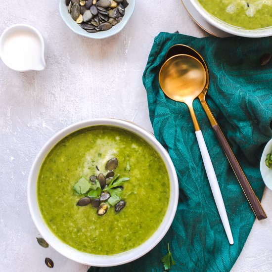 Bear’s garlic soup