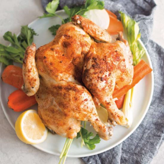 Instant Pot Whole Blackened Chicken