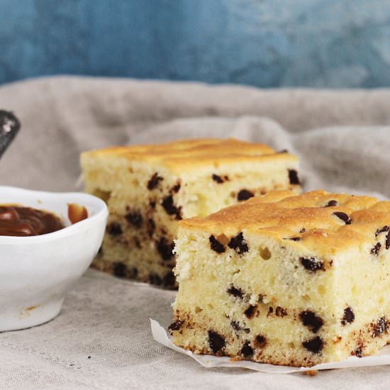 Chocolate chip pound cake