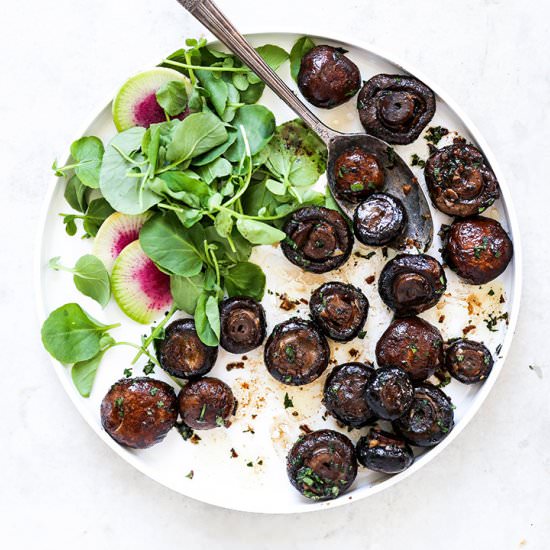 Miso Butter Mushrooms