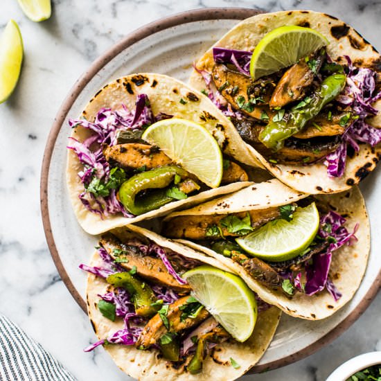Easy Mushroom Tacos