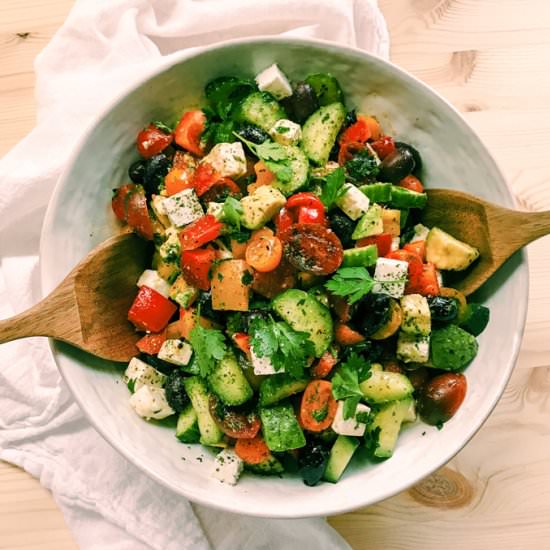 Crunchy Greek Salad