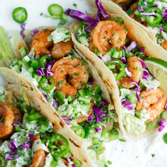 Chili Lime Shrimp Tacos