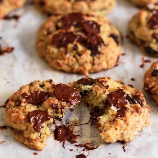 Chocolate Chip Tahini Cookies