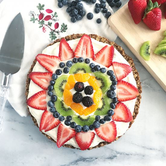 Granola Fruit Pizza