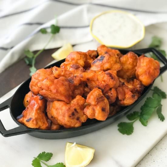 Vegan Cauliflower Buffalo Wings
