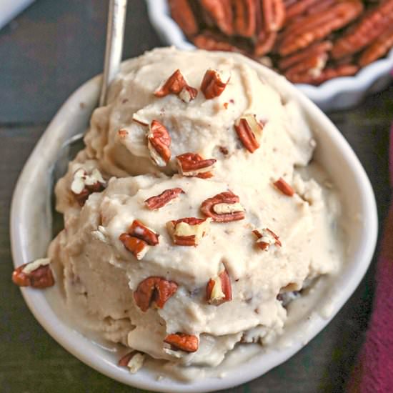 Paleo Butter Pecan Ice Cream