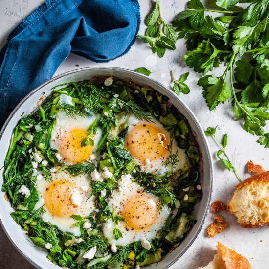 Green Shakshuka