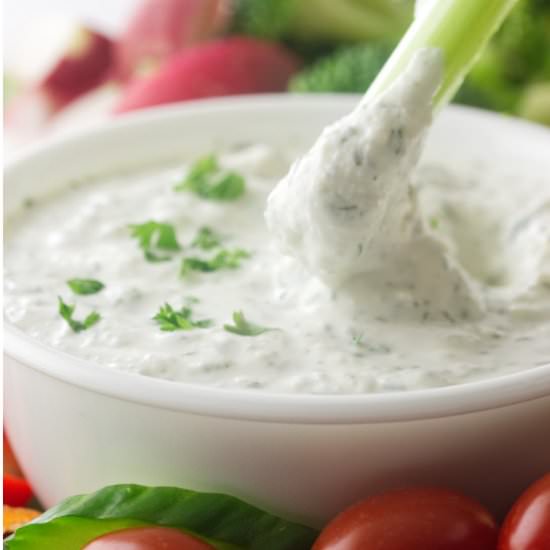 Greek yogurt dip