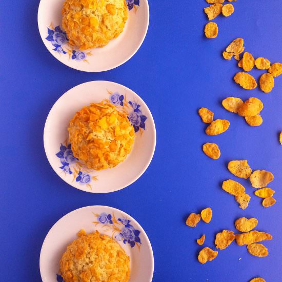 Coconut Cornflake Cookies